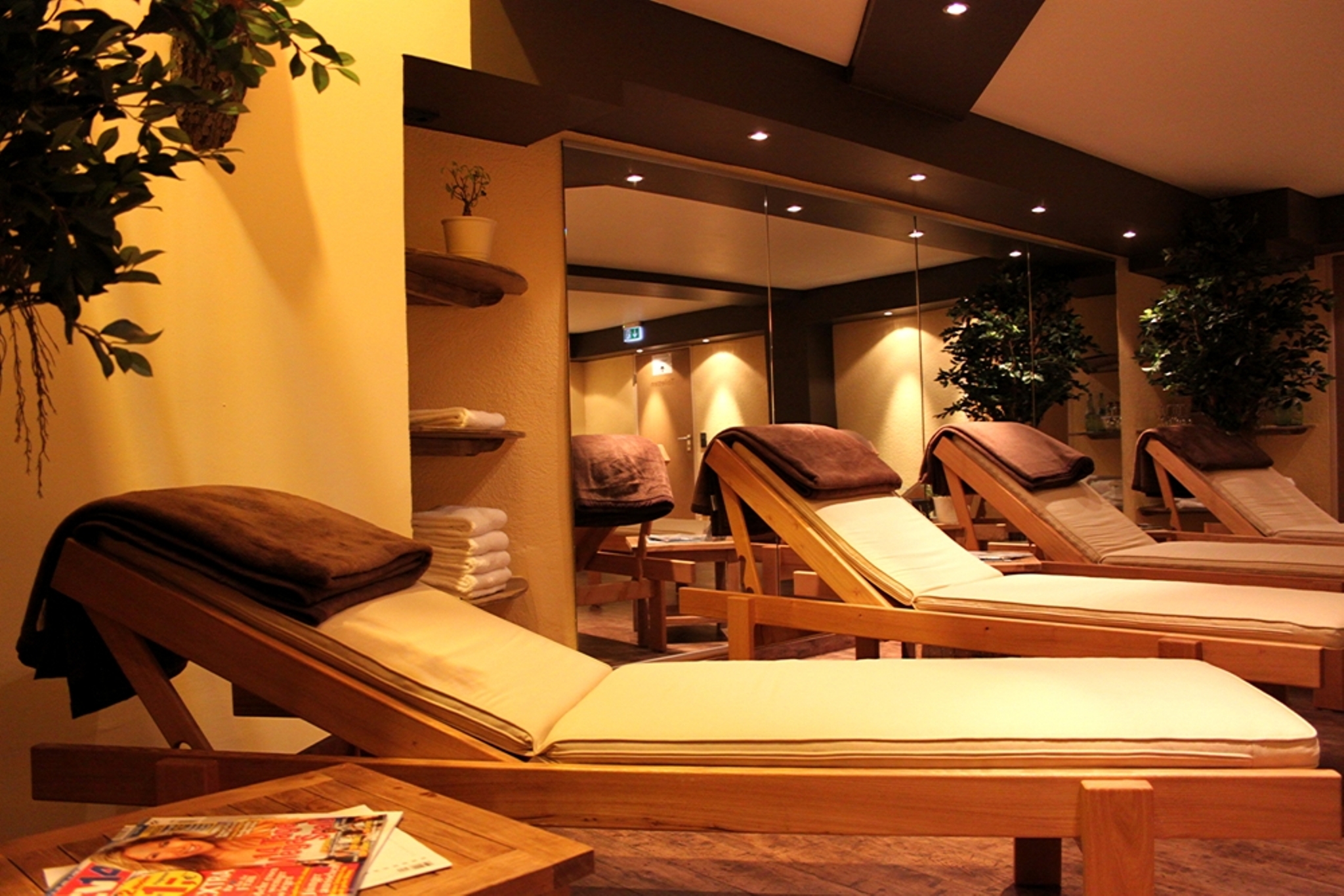 Sauna in einem Michel Hotel